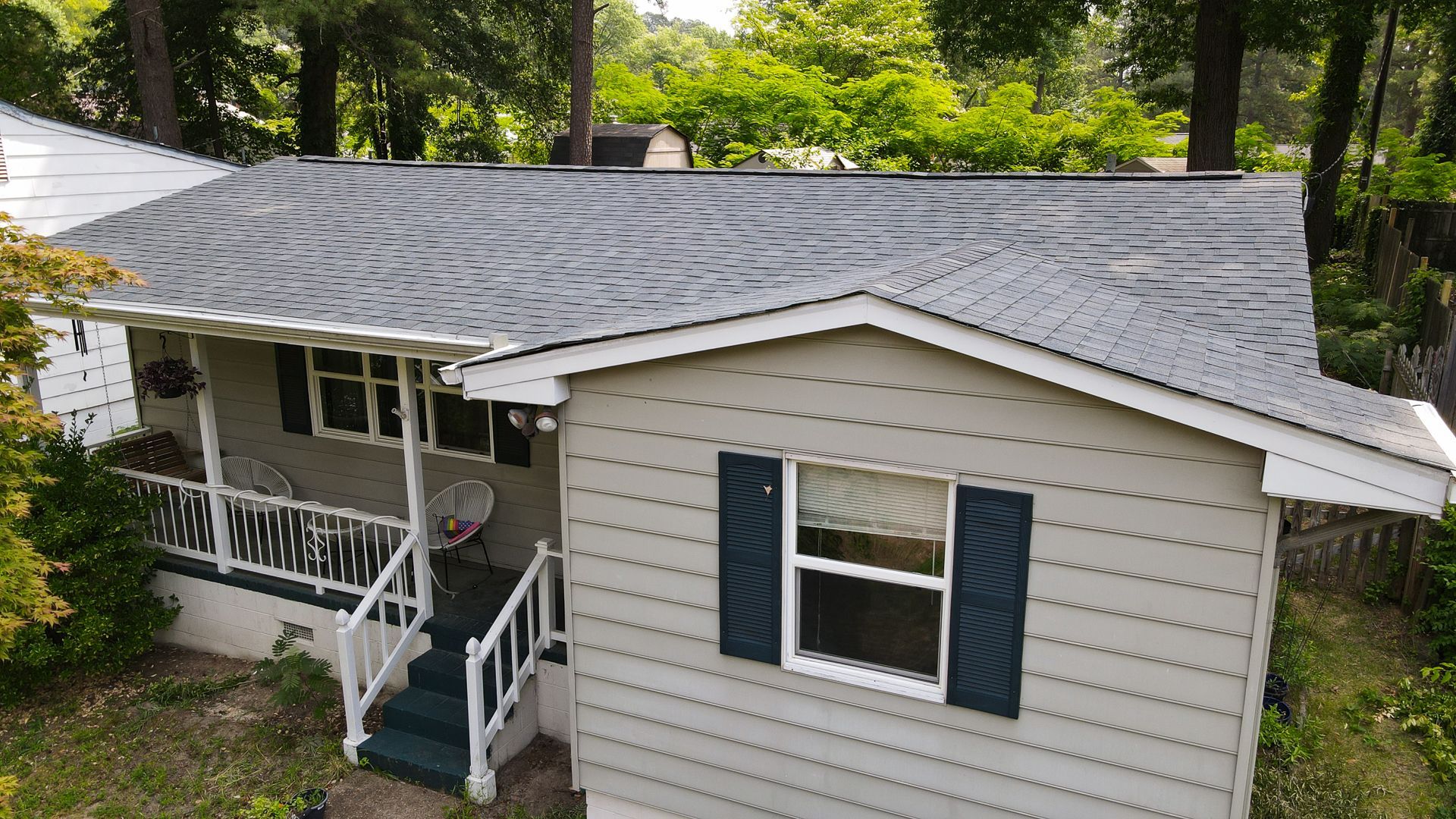 Roof Replacement in Richmond VA Tamko Heritage "Oxford Grey"