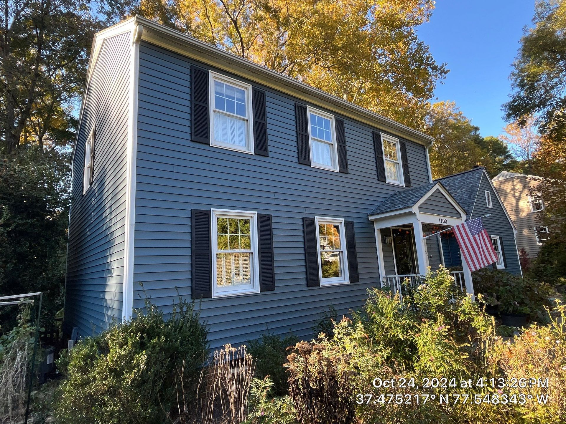 The after image of a RETEX siding replacement project in North Chesterfield, Va. 