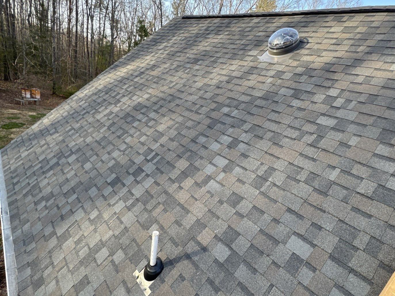 After photo of Montpelier home's roof replacement by RETEX.