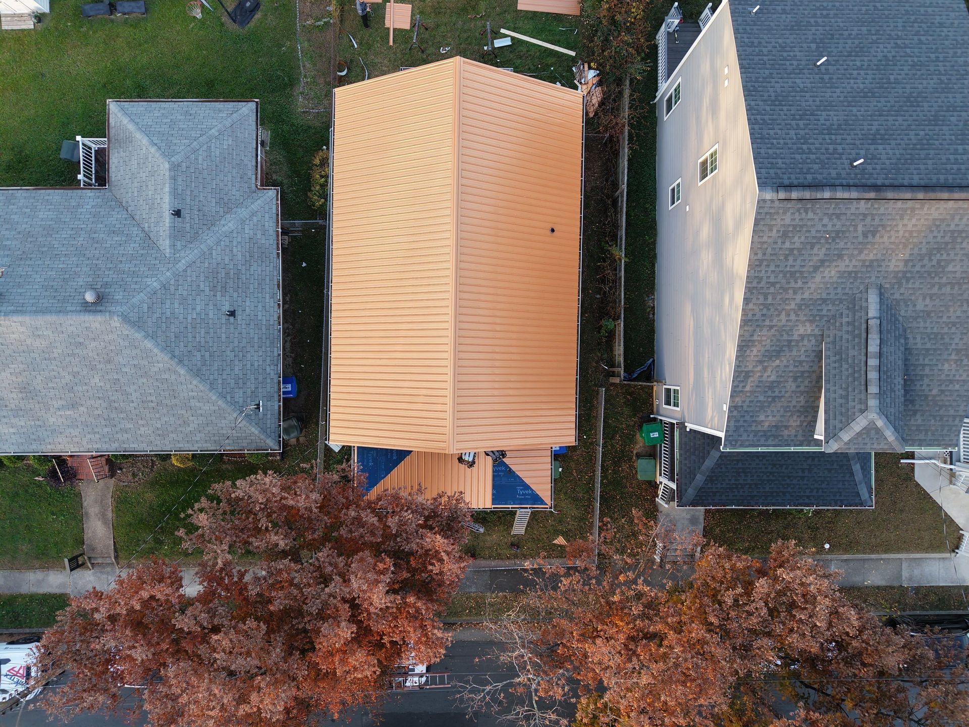 RETEX standing seam metal roof replacement in Richmond, 23222.