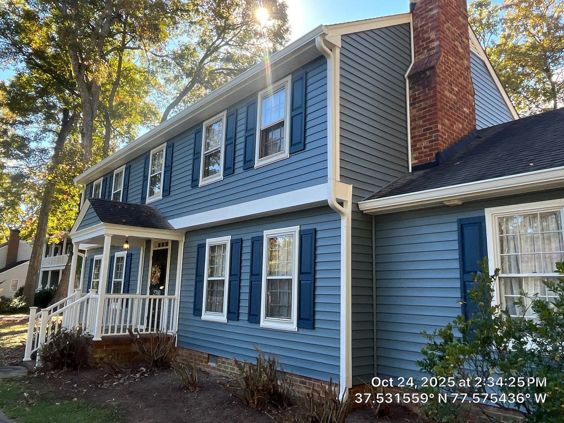 Siding replacement in North Chesterfield Va.