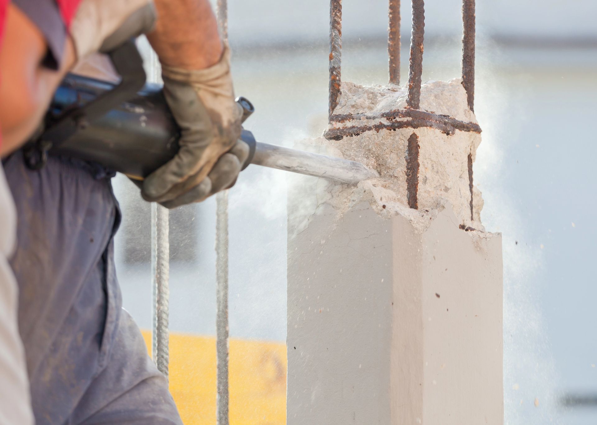 concrete step repair