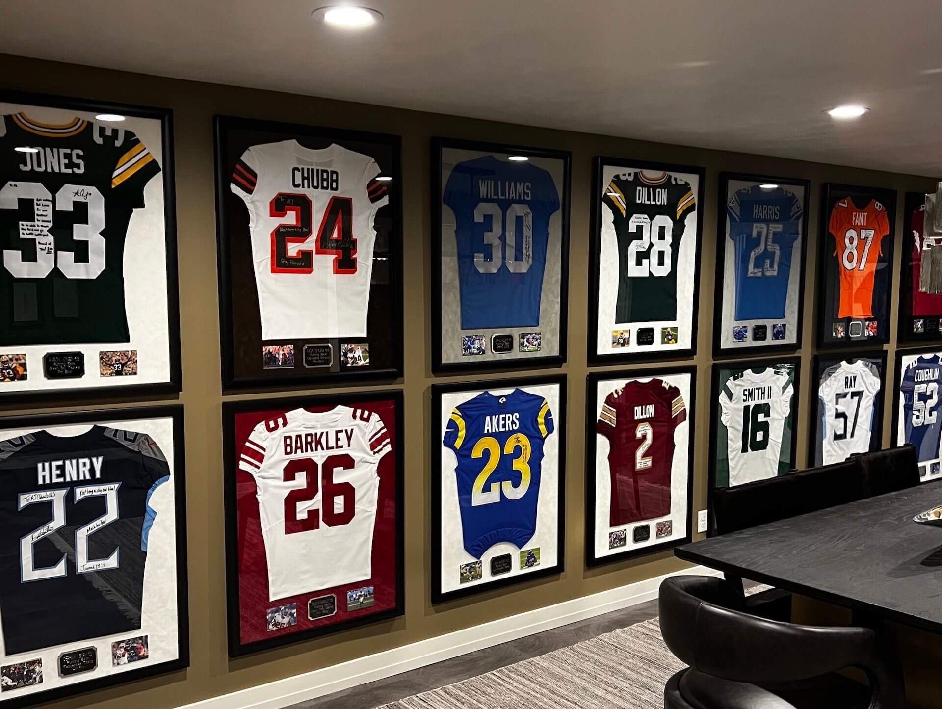 How Much Does it Cost to Frame a Jersey?