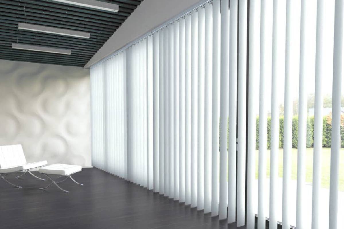 Norman® Synchrony™ Vertical Blinds, blinds for sliding glass doors near Lexington and Louisville, Kentucky (KY)