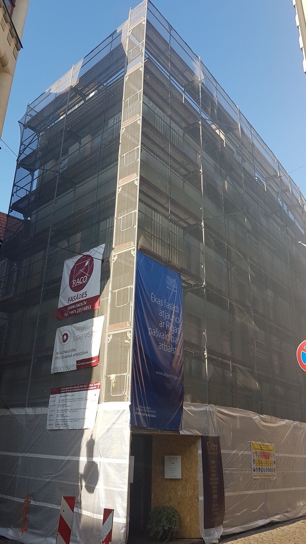 Fasāžu renovācija - SIA, Raco