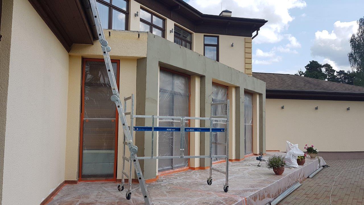 Fasāžu renovācija - SIA, Raco