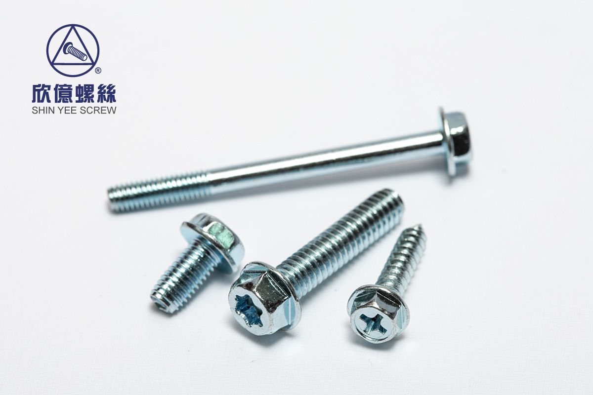 Flanged Hex Head Screws