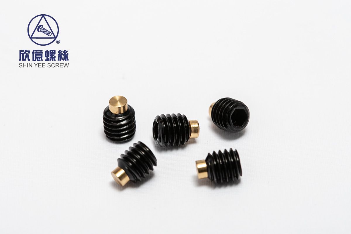 Brass-Tip Set Screw