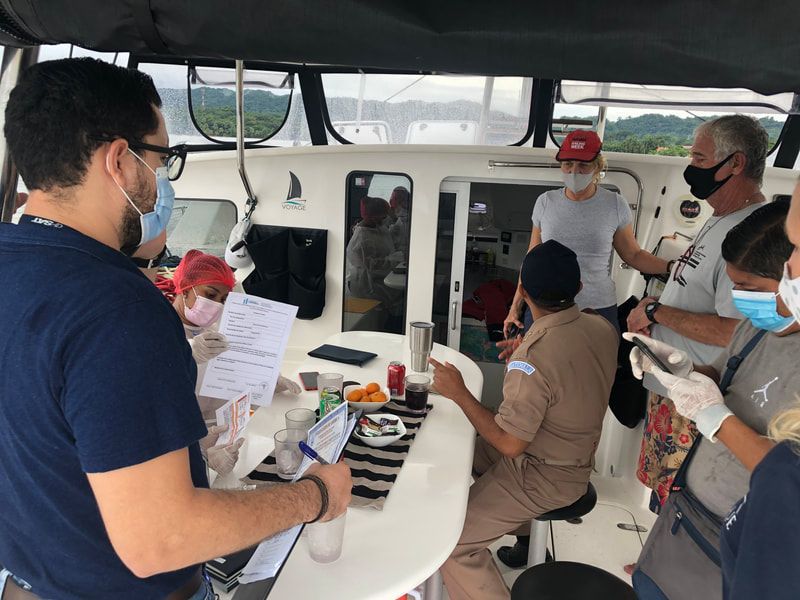 Checking into the country of Guatemala