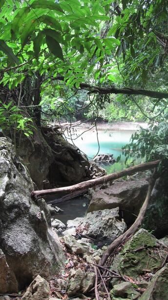 Oasis hidden in Guatemalan jungle