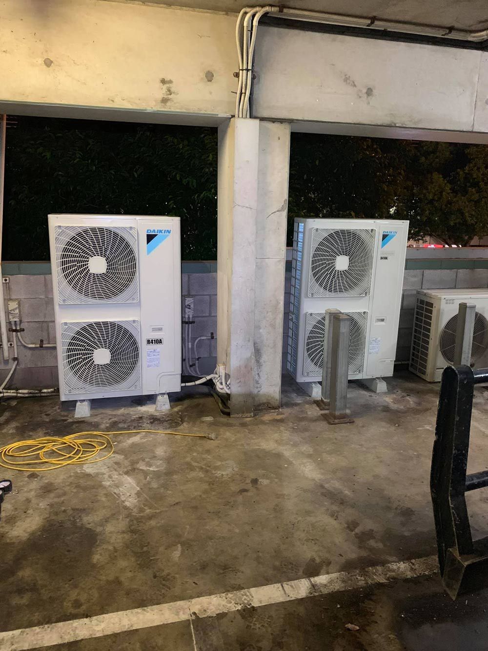 Five Daikin Commercial Air Conditioning