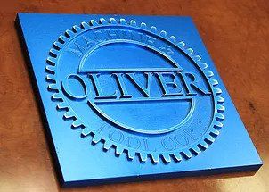 Oliver signage — Martinsville, IN — Oliver Machine & Tool Corporation