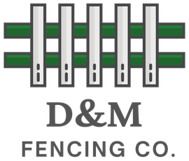 d&m fence co. logo