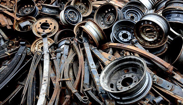 Tire Rims, Summit Recycling of Penn Hills