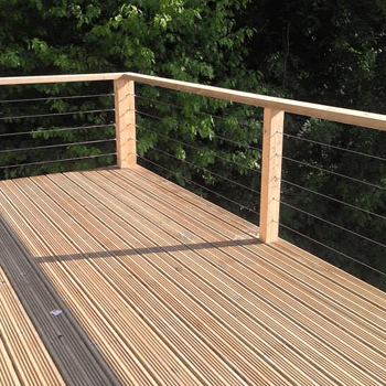 Raised decking