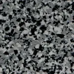 A close up of a black and white marble texture.
