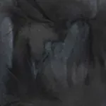 Abstract gray artwork with layered textures and subtle highlights.