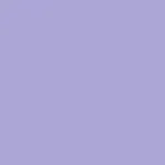 Solid light purple background.