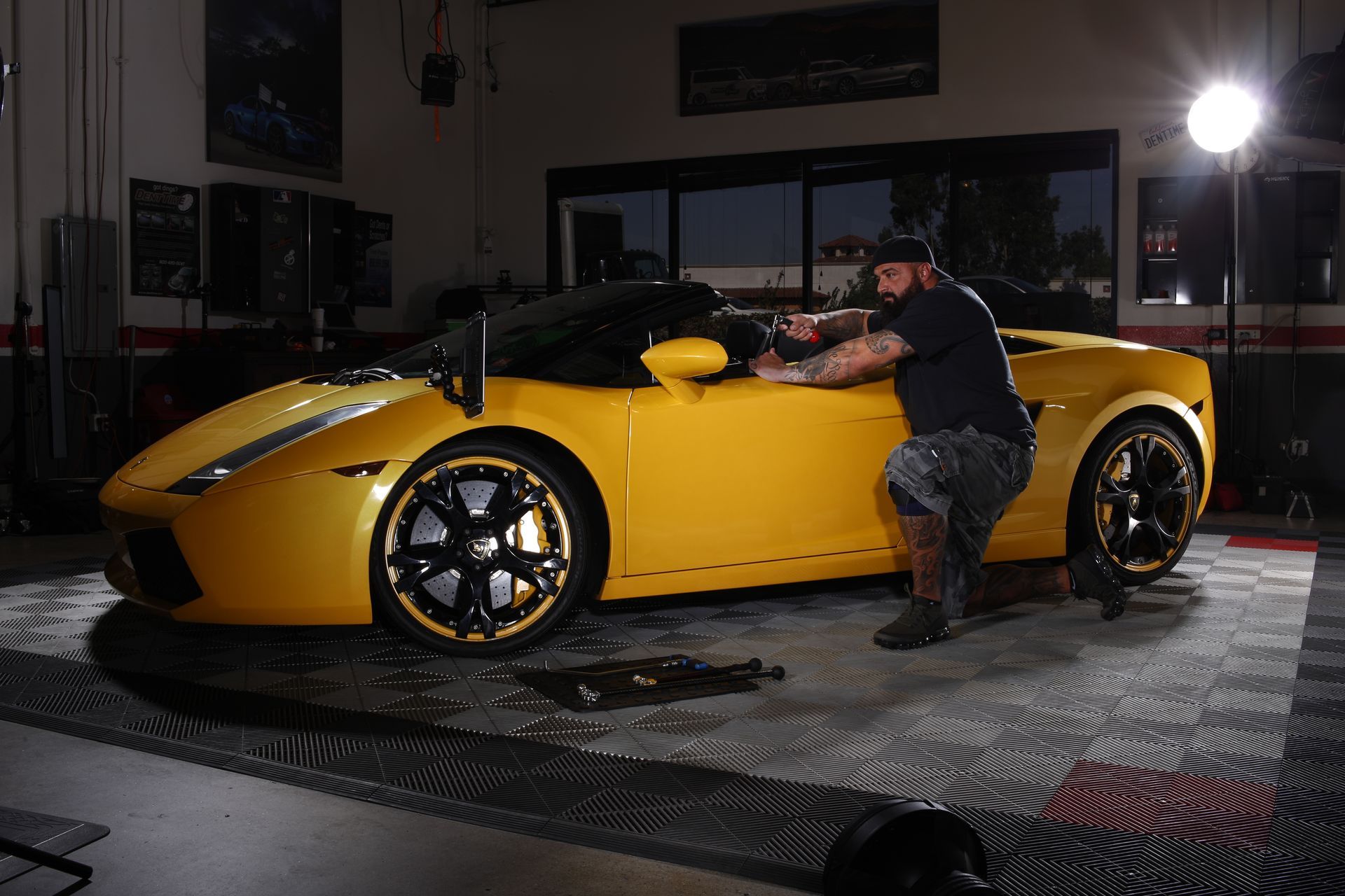 Glue pull dent removal