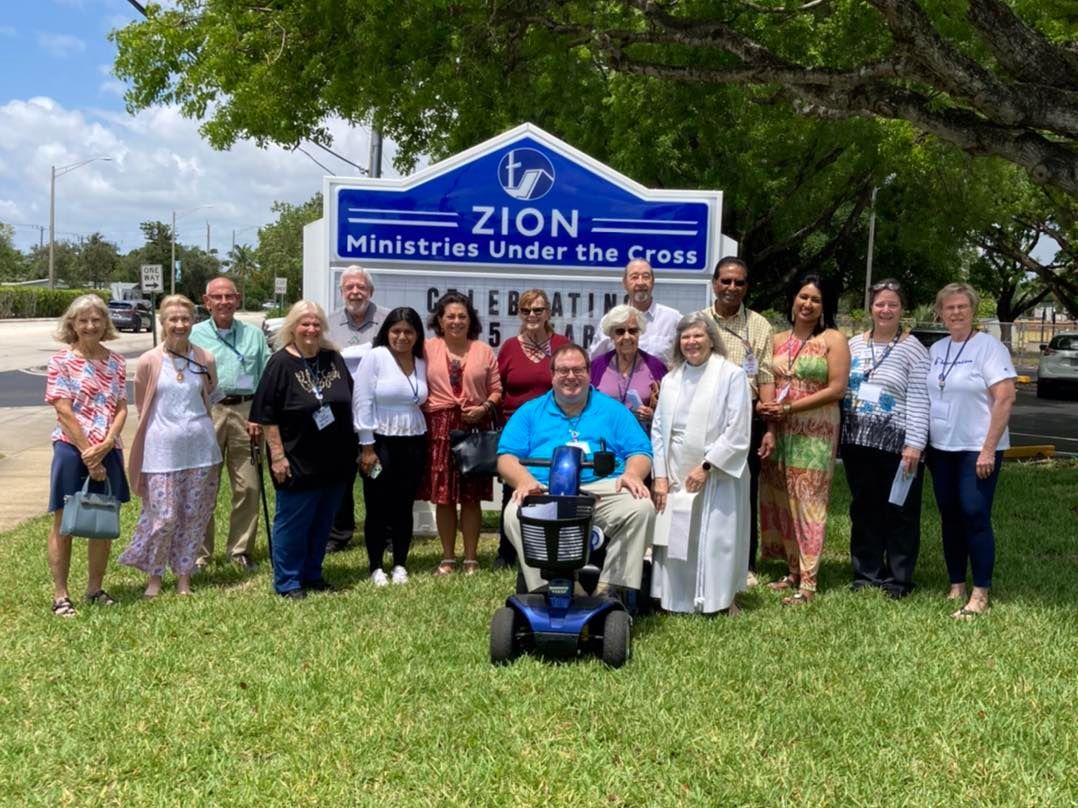 Picture - 60th Anniversary Group with Sign