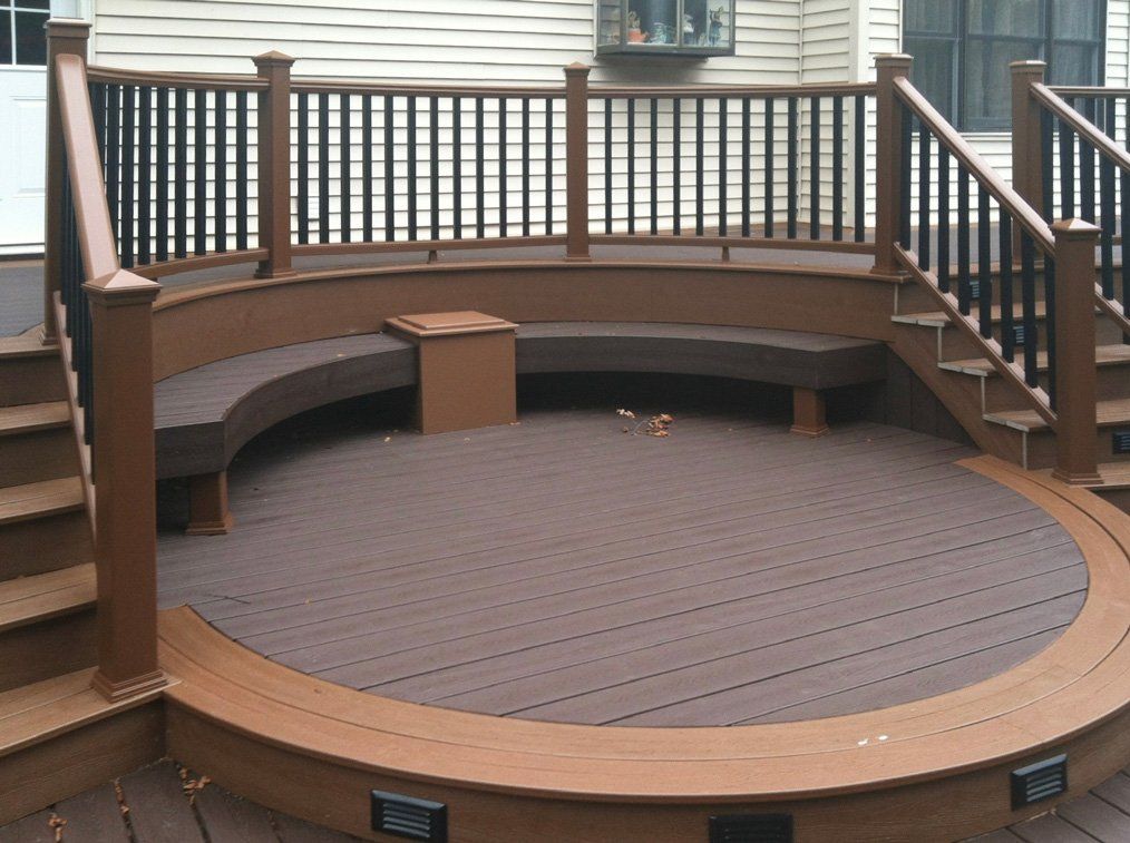 Patio With Circle Surface — Parkesburg, PA — E.P. Hannum Building