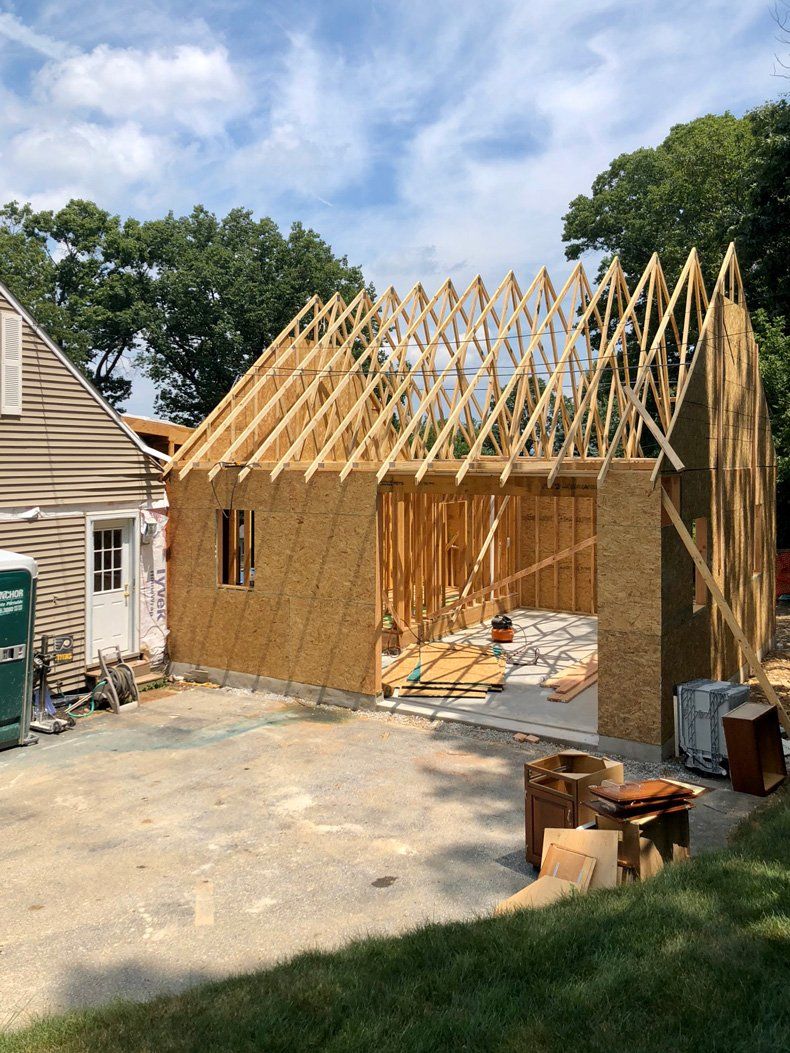 Room Under Construction — Parkesburg, PA — E.P. Hannum Building