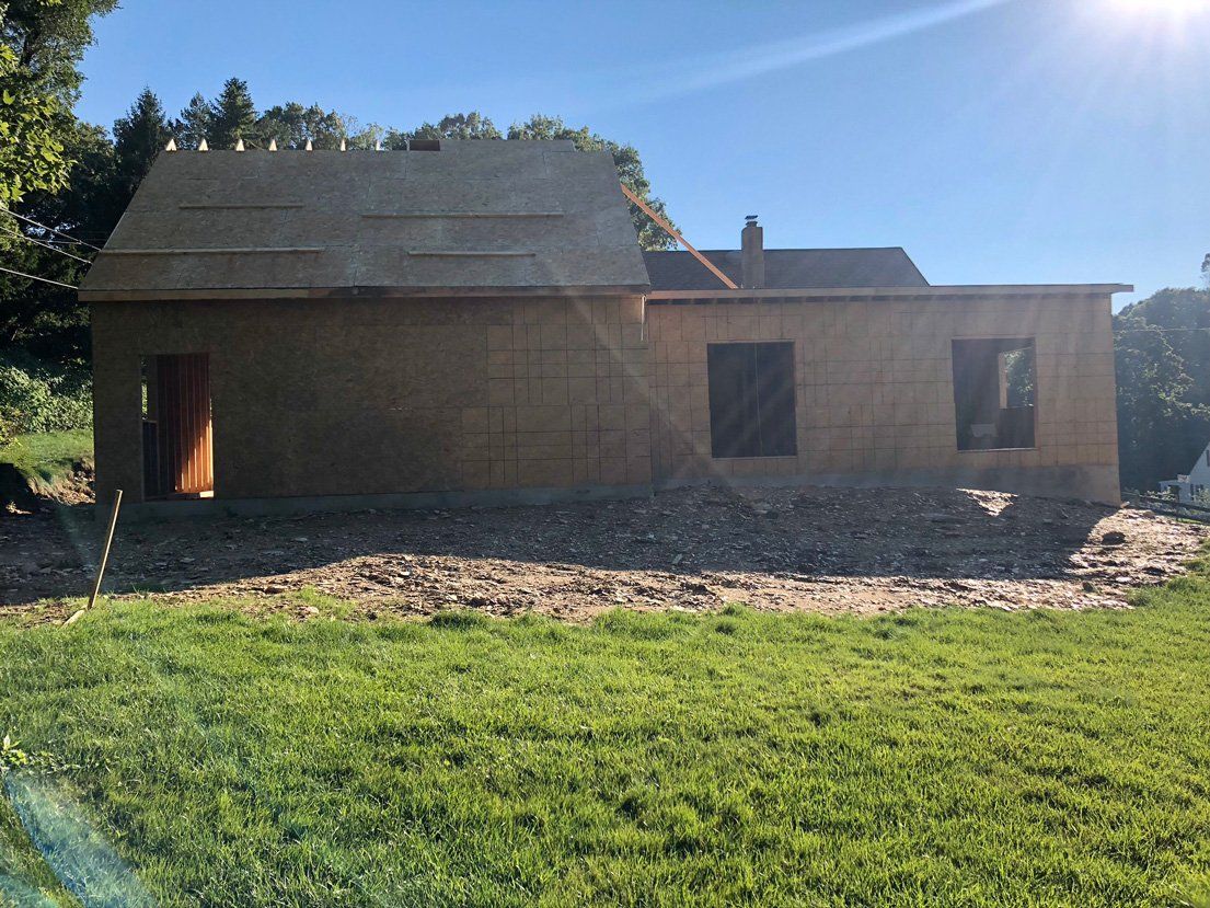 House Under Construction — Parkesburg, PA — E.P. Hannum Building