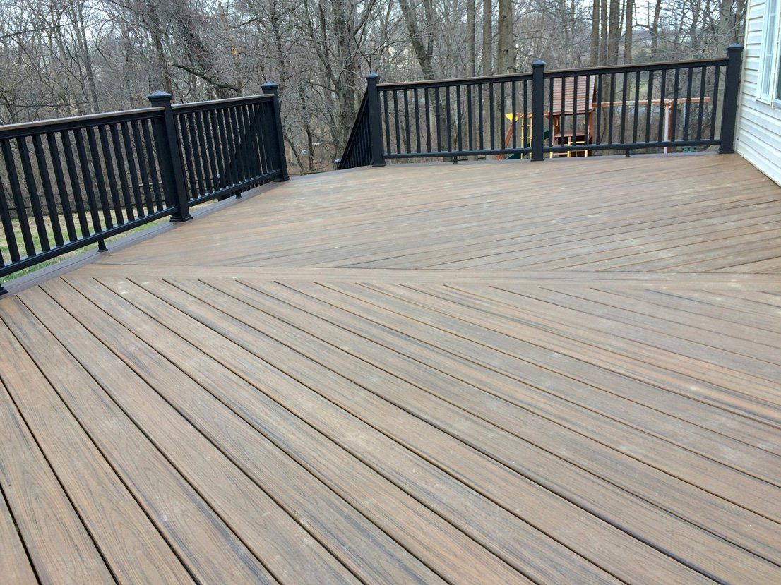 Floor Deck With Black Hand Rail — Parkesburg, PA — E.P. Hannum Building