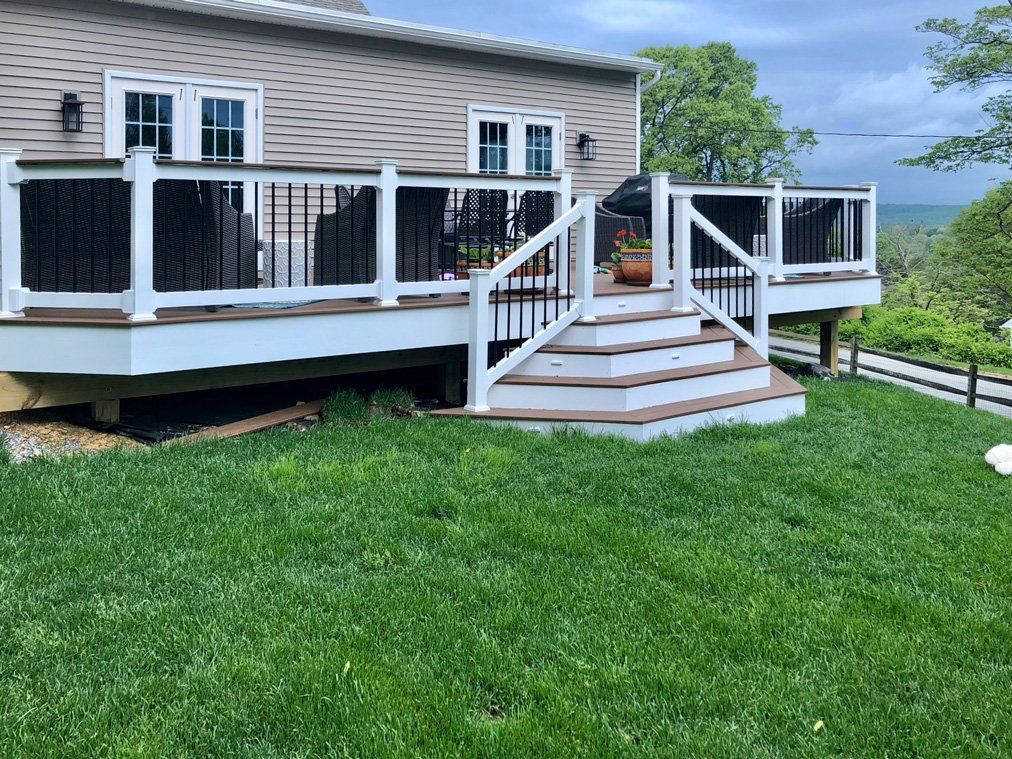 Background Deck And Green Grass — Parkesburg, PA — E.P. Hannum Building