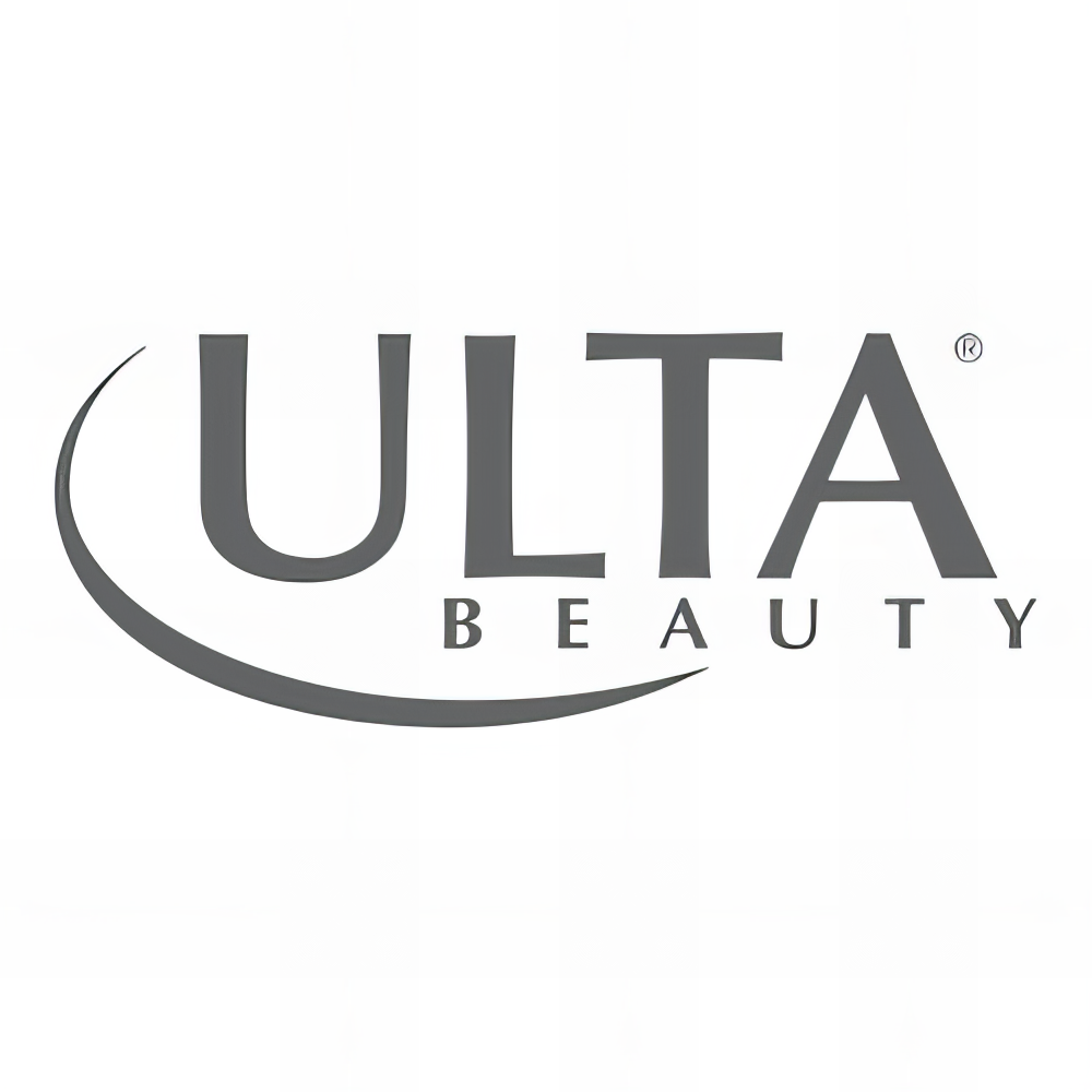 Ulta Beauty logo with a curved swoop under the text.