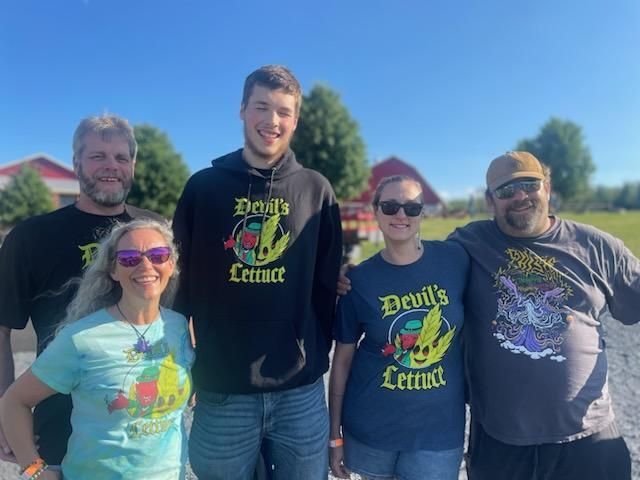 Devils Lettuce Owner Jason McGirr, His Son Jason McGirr JR, Budtender Jen, Budtender Danielle and her boyfriend Dan