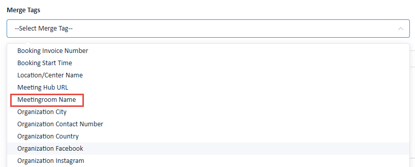 Merge Tags