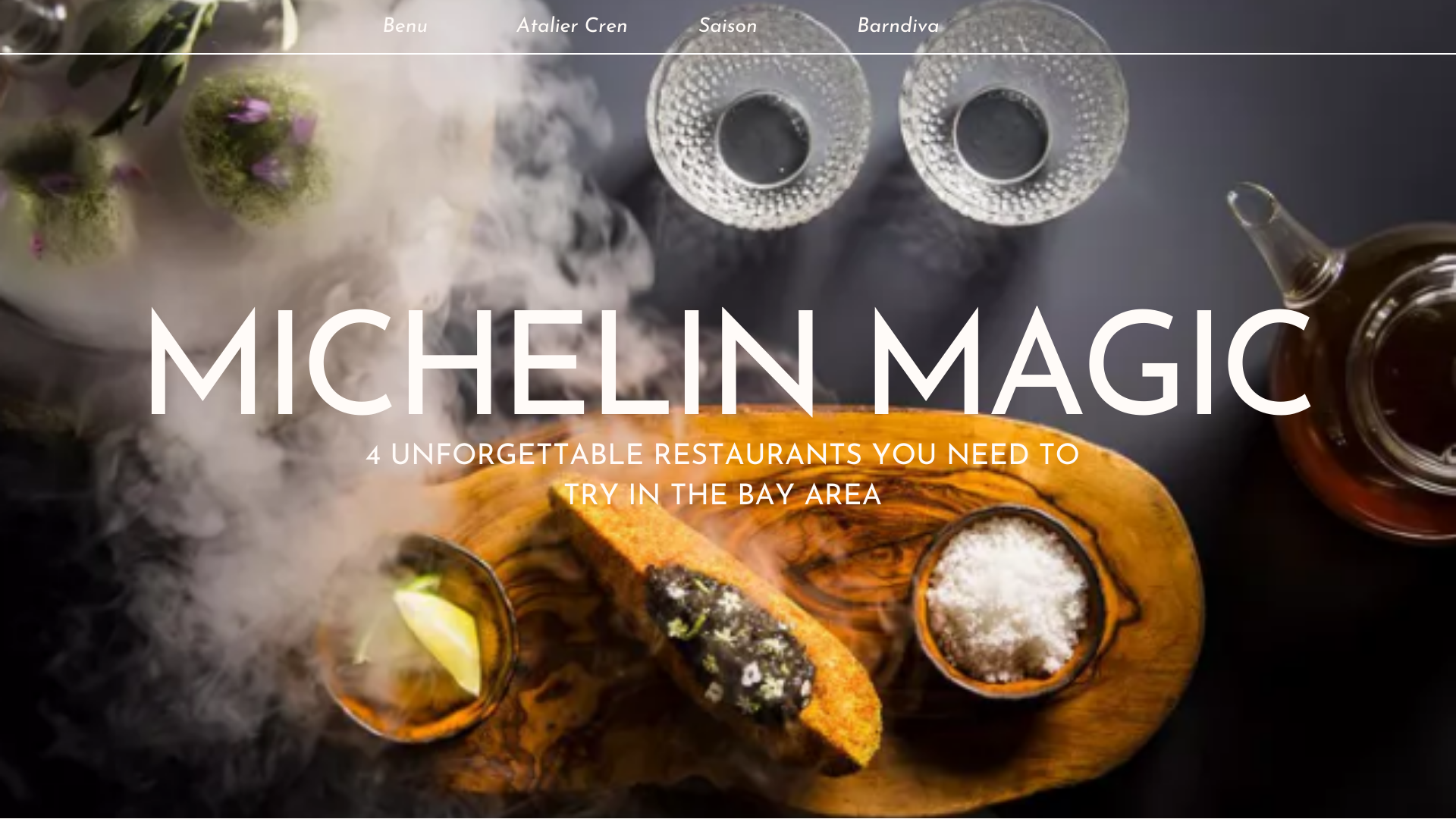 Michelin Restaurants You Need to Try in the SF bay area