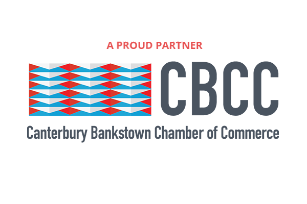 The logo for the canterbury bankstown chamber of commerce