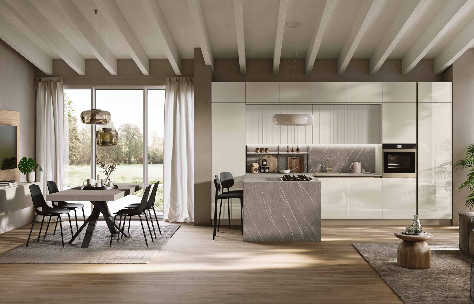 cucina moderna stosa