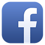 Facebook logo: White 