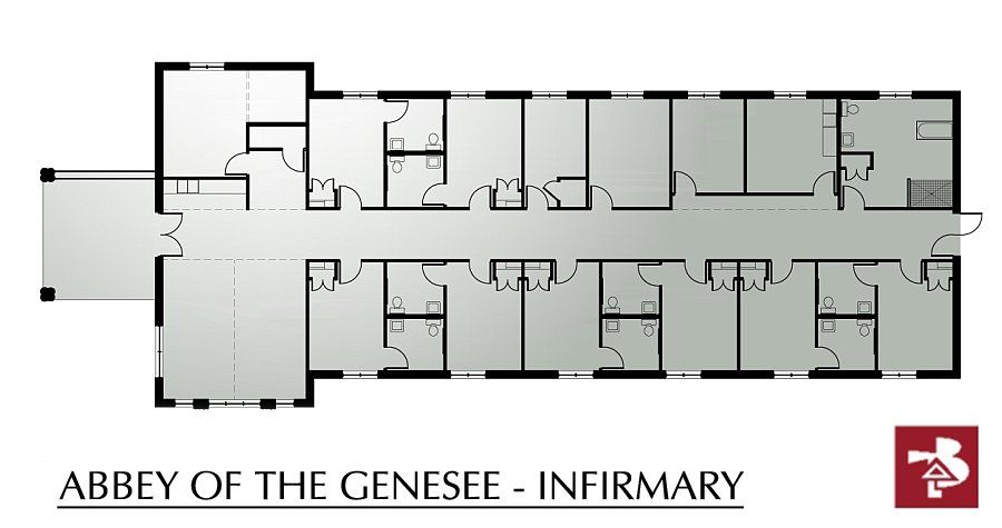 Abbey of the Genesee - Infirmary