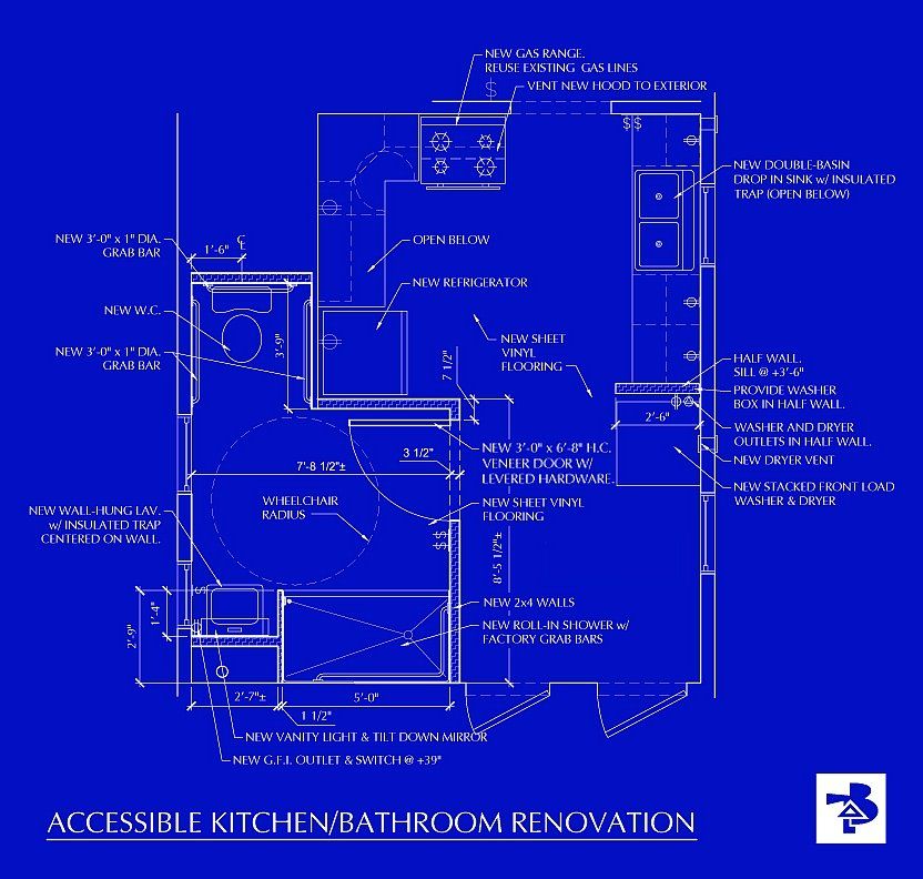 Accessible Kitchen & bathroom renovation