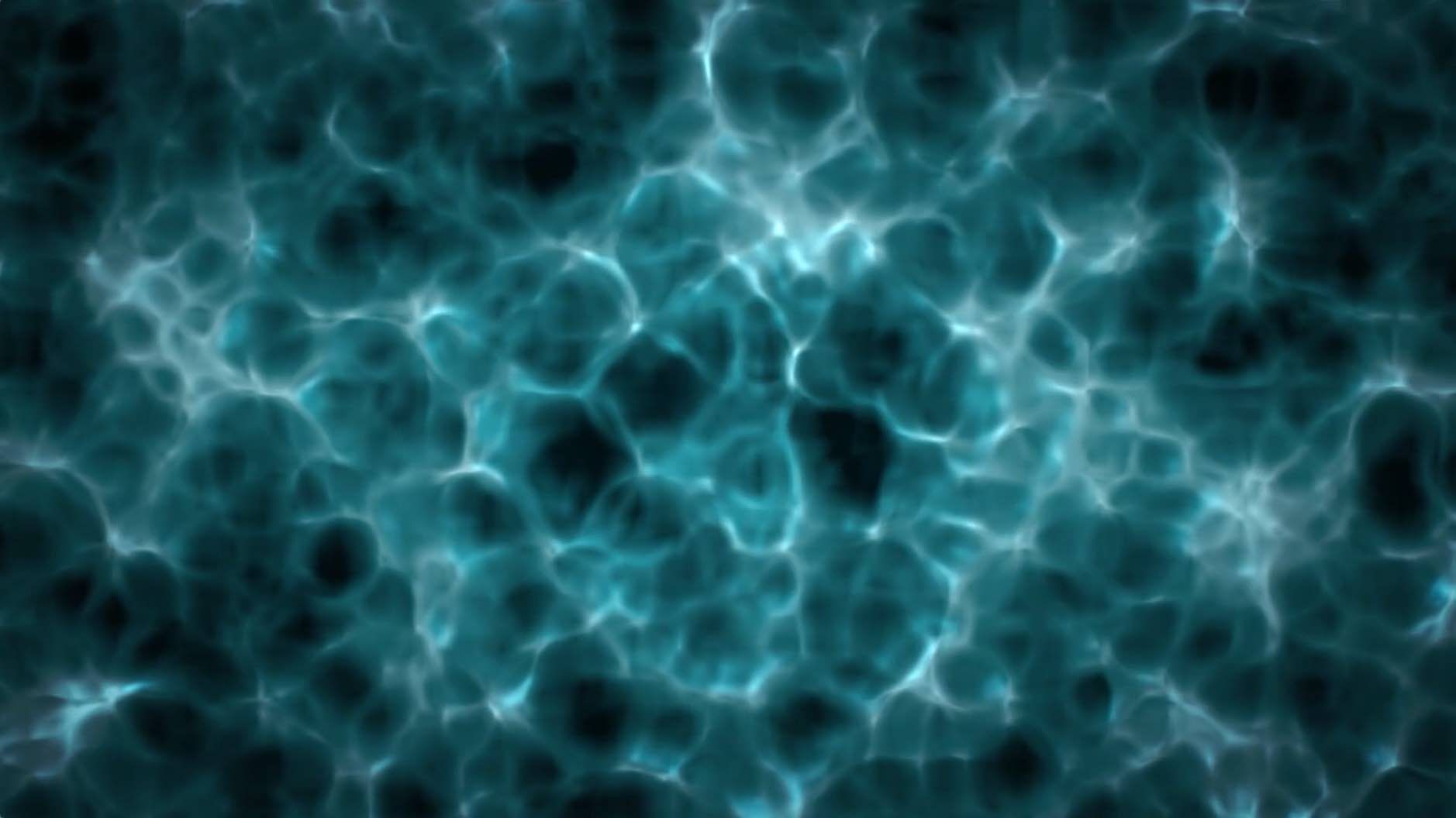 Fond numérique abstrait composé de caustiques bleu clair fluides ressemblant aux ondulations de la surface de l'eau.