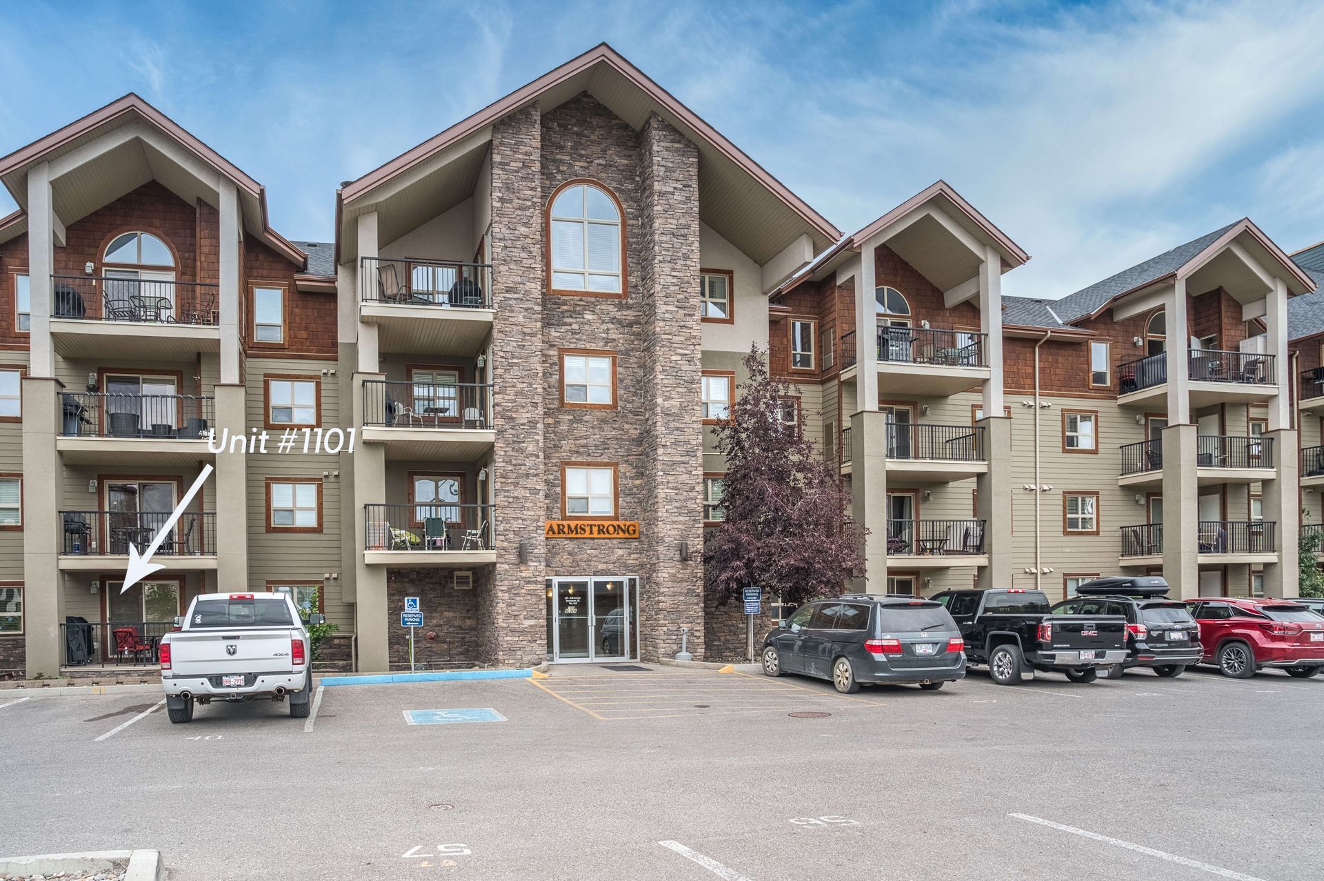 Armstrong building at the Lake Windermere Pointe Condos in Invermere, BC managed by Aisling Baile Property Management