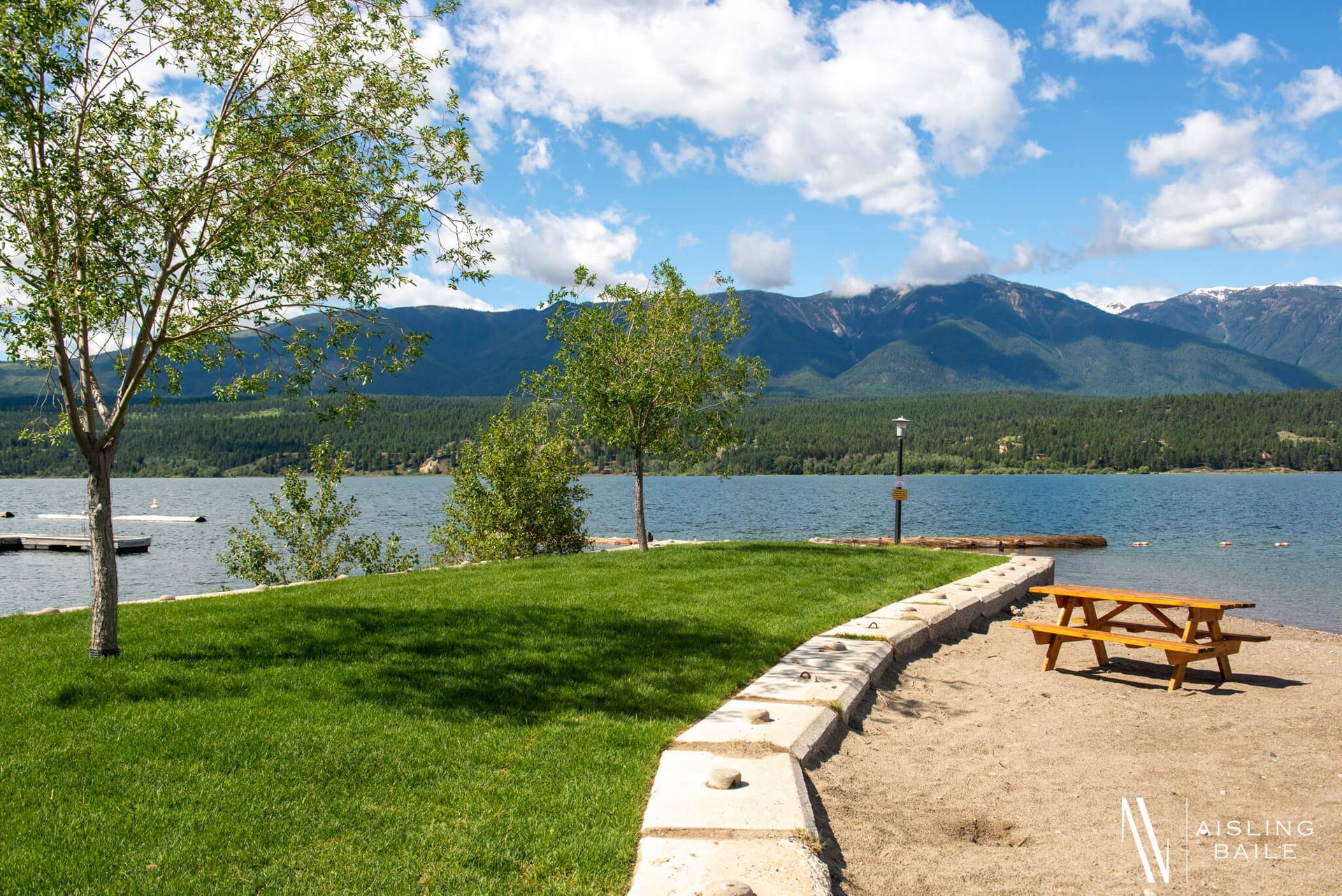 Access to Akiskinook's private beach is included with your stay at Cherished Memories, an Invermere Windermere BC Vacation Rental hosted by Aisling Baile Property Management.