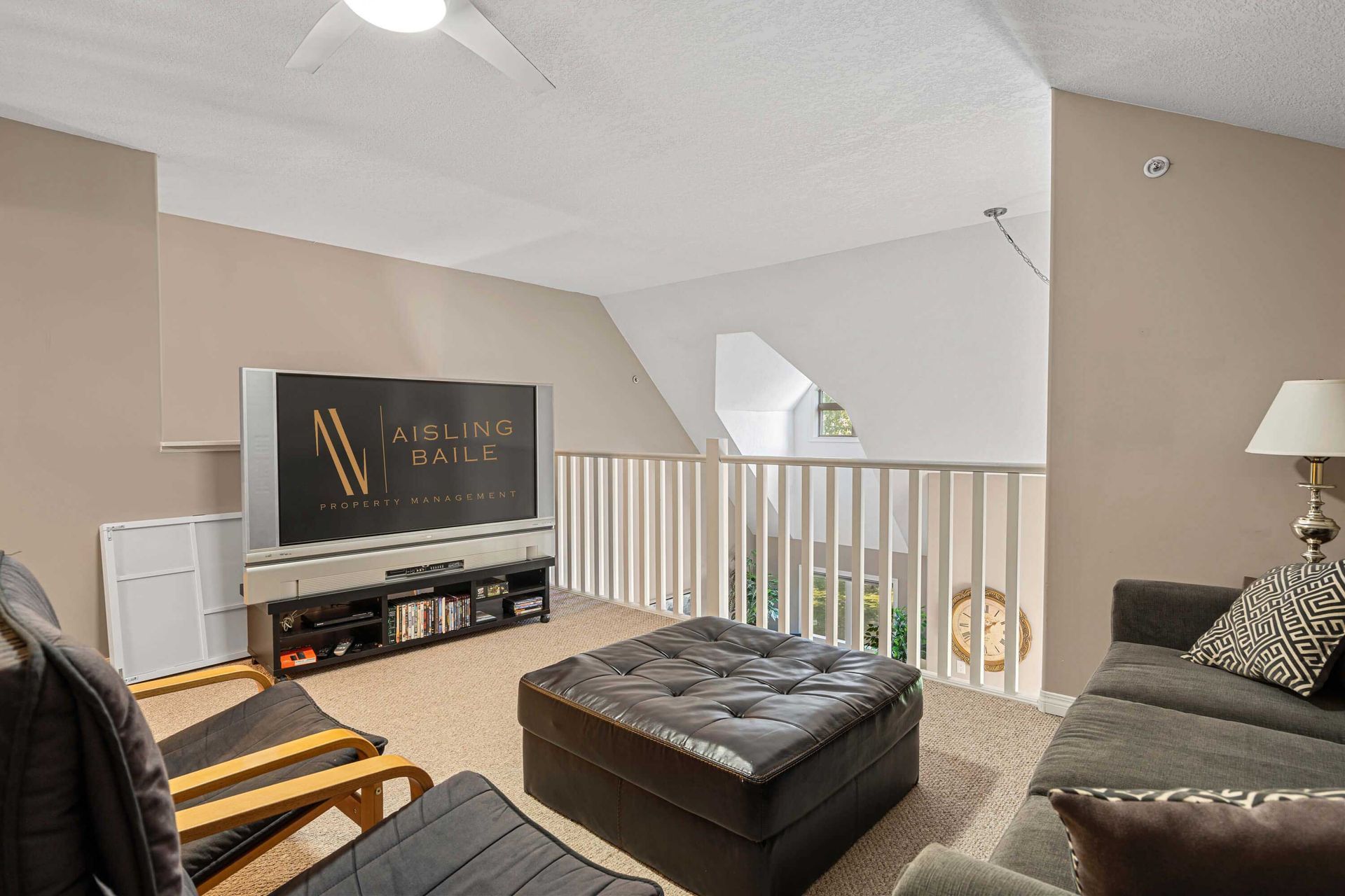 Upstairs loft of Forsters Peak, a Radium Hot Springs BC Vacation Rental hosted by Aisling Baile Property Management.