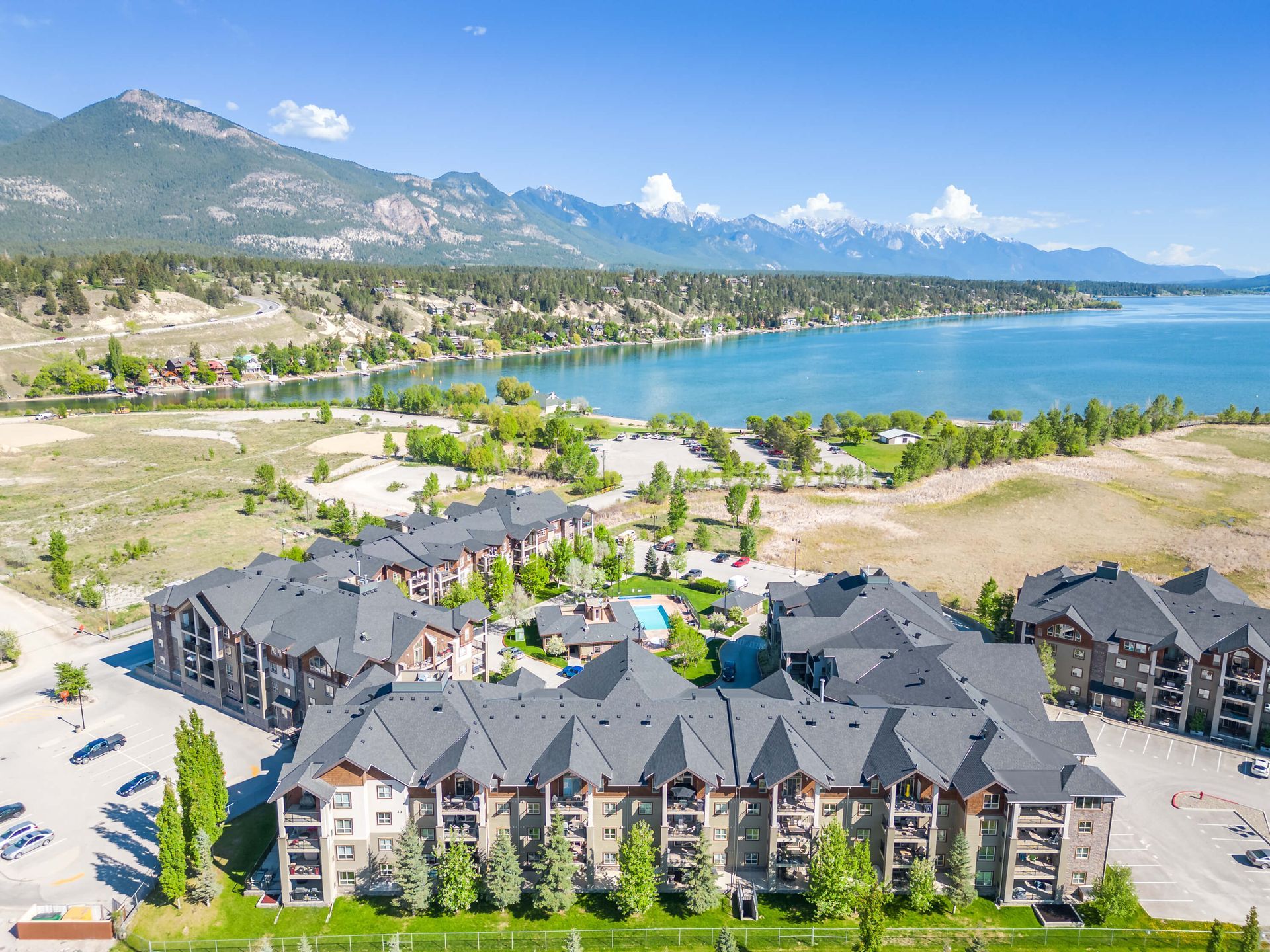 the Lake Windermere Pointe Condos in Invermere, BC managed by Aisling Baile Property Management