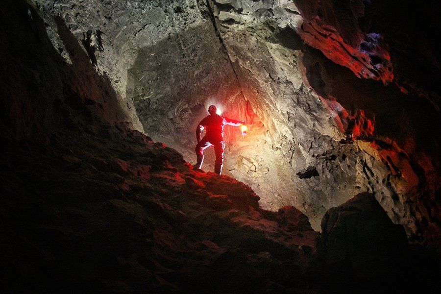 Spelunking at Rat’s Nest Cave