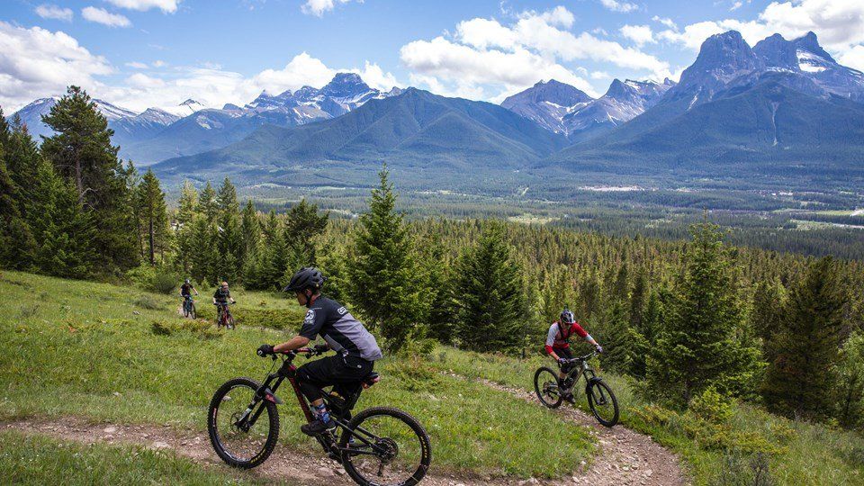 biking in Canmore