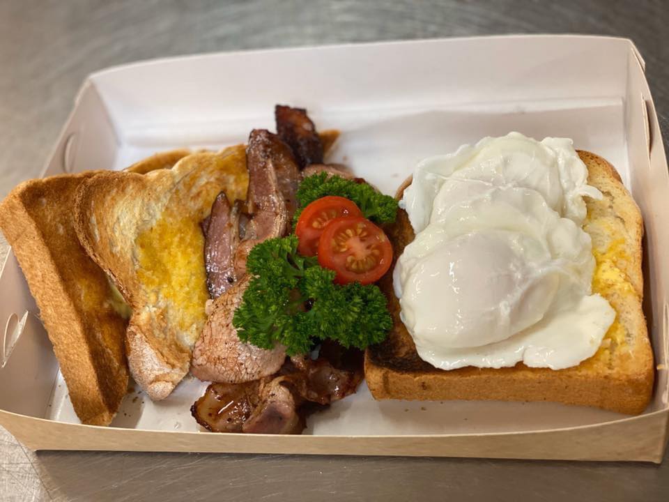 Sandwich With Bacon and Fried Eggs - Baked Goods in Wodonga, VIC