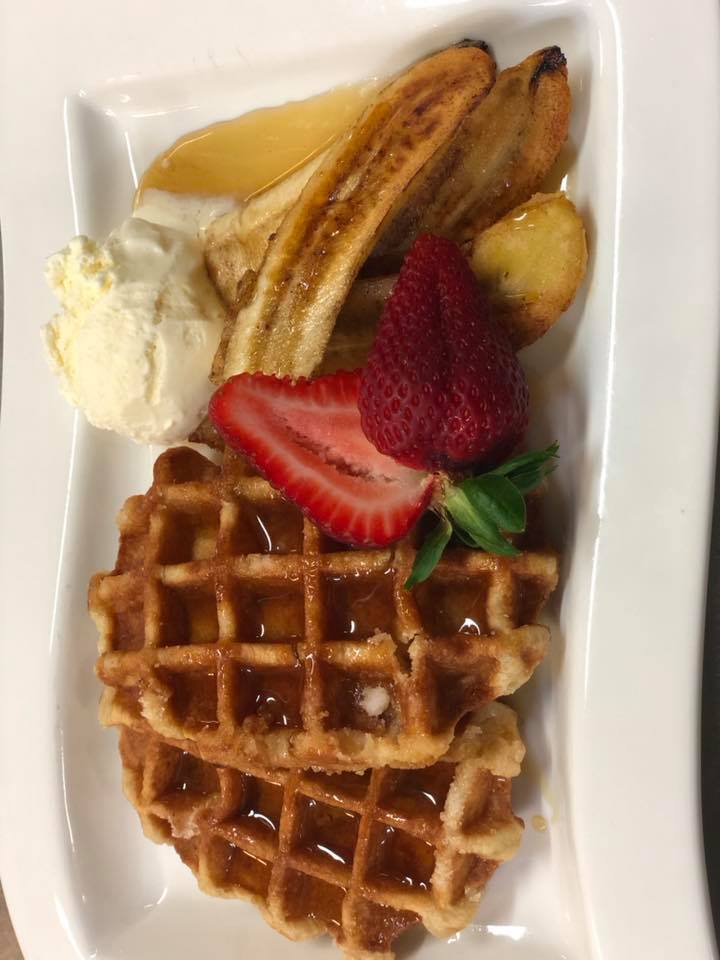 Waffle With Fruits - Baked Goods in Wodonga, VIC