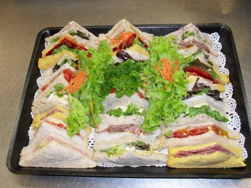 Sandwiches On Tray - Baked Goods in Wodonga, VIC