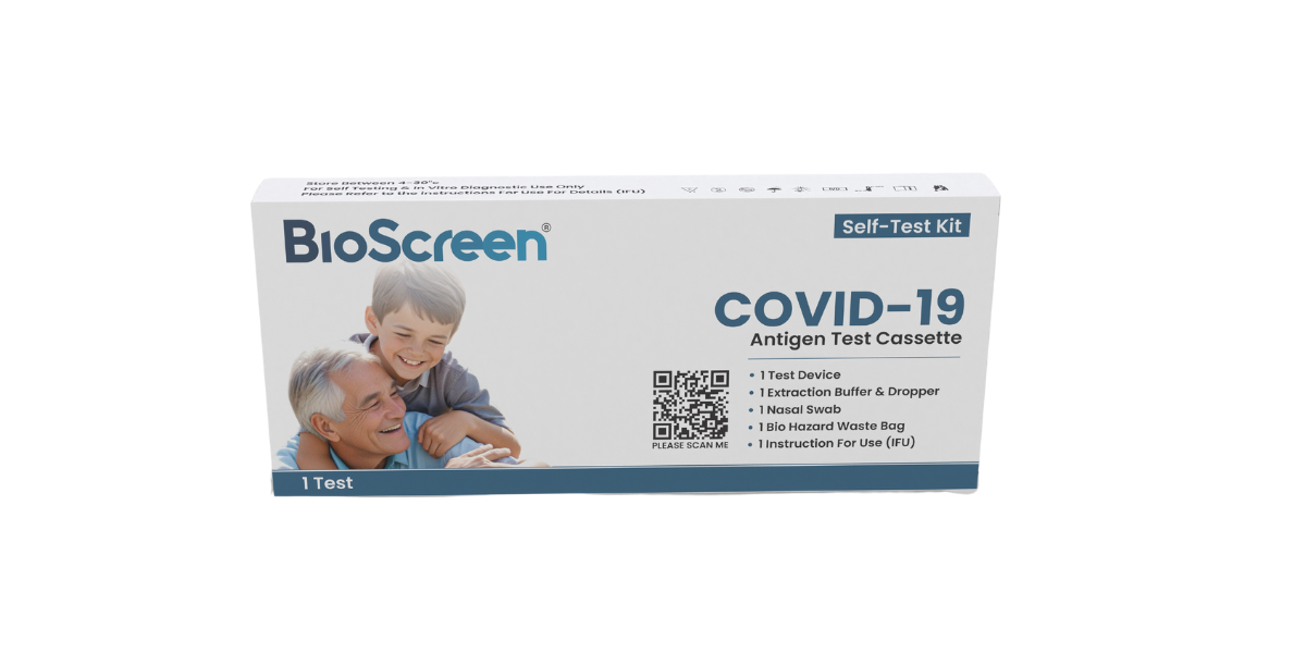 Covid-19 rapid antigen test saliva nasal swab sampler