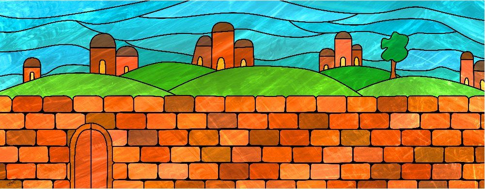 איור ויטראז' - 12 השבטים - שבט שמעון